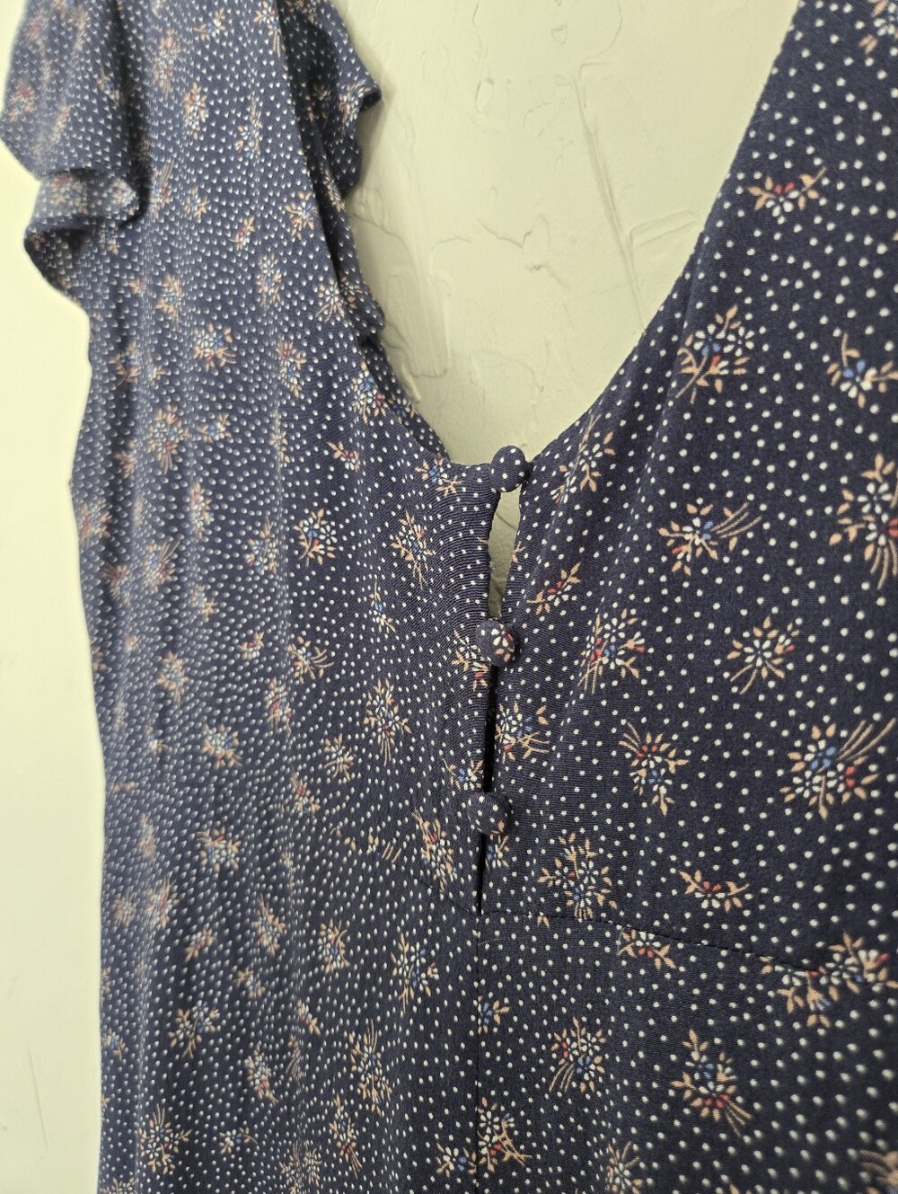 Auguste the Label Blue Floral Tied Bust Jasmine Dress, 8 - Picture 9 of 14